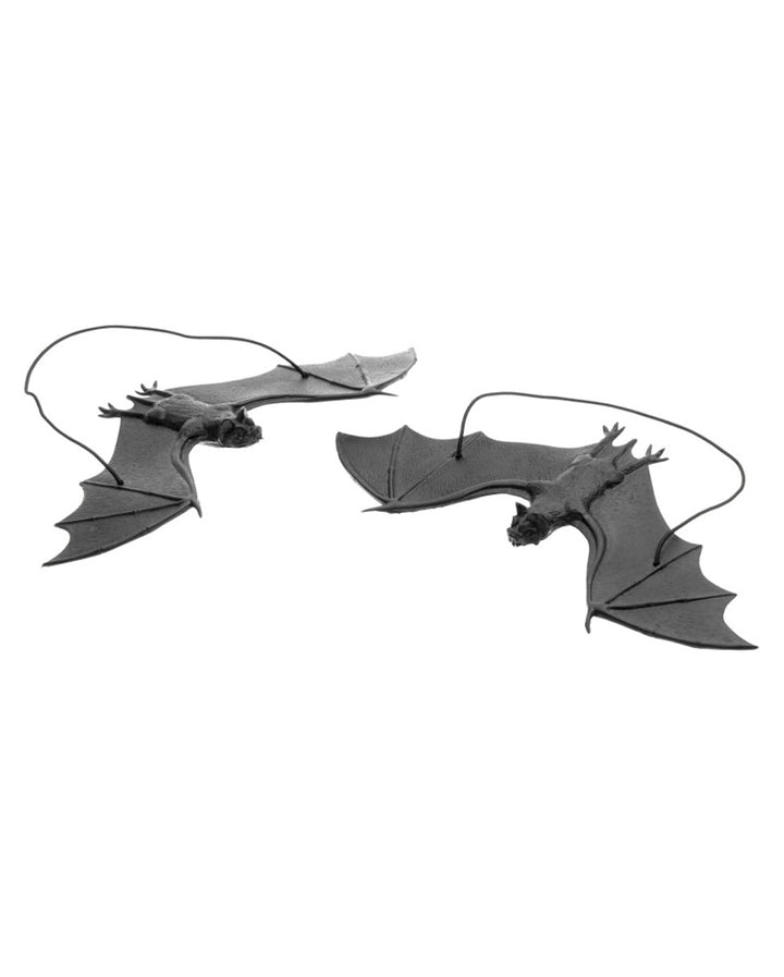 Realistische Krähen-Statuen 2er Set – Schwarze Feder-Deko Für Halloween, 30,5 Cm