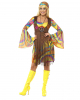 60's Hippie Costume With Fringed Dress 