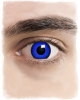 Blue Lunatic Kontaktlinsen 