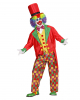Clown Kostümfrack mit Zylinder 