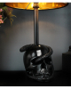 Edison Table Lamp With Skull And Snake 55cm 