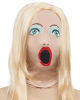 Erotic doll mask with wig 