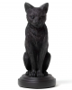 Faust's Cat Gothic Candlestick 