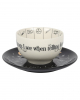 Fortune Telling Cup & Saucer 