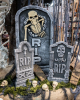 Gravestone With Skeleton Reaching Out 55cm 