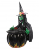 Halloween Witch With Cauldron Drink Cooler 90cm 