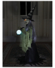 Witch With Fortune Telling Ball Halloween Animatronic 