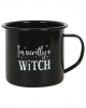 "I am secretly a Witch" Emaille Tasse 
