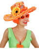 Ibiza Hat With Plush Orange 