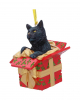 Katze in Geschenk Weihnachtskugel 9cm 