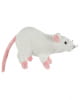 Cuddly Toy Rat 19cm White 