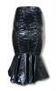 Vinyl skirt with lacing XS / 34