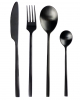 Midnight Black 4-piece Cutlery Set Matt Black 