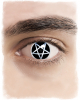 Pentagramm Kontaktlinsen 