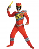 Power Ranger Red Ranger Dino Charge Muscle Costume 