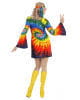 Psychedelic Hippie Braut Kostüm 