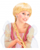 Blonde Rapunzel Kinderperücke 