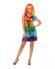 Rainbow Sequins Glitter Dress 