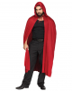 Red Hooded Cape Unisex 
