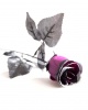 Violet Gothic Rose With Glitter 