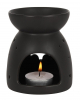 Black Fragrance Lamp With Bat Motif 