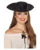 Black Three-cornered Pirate Hat 