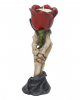 Skeleton Hand With Rose Tealight Holder 