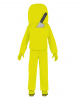 Gelber Videospiel Astronaut Kostüm für Kinder 