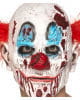 Zombie Clown Maske aus Schaumlatex 