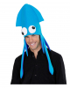 Tintenfisch Mütze Blau 