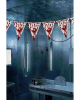 Bloody Halloween Party Pennant Garland 3m 