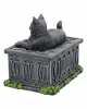 Lucky Guard Cat On Box 