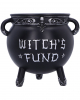 Witches Cauldron Money Box "Witches Fund" 16.5cm 