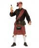 Schotten Highlanderkostüm mit Tasche 