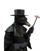 Plague Doctor Hat Black 