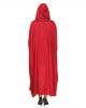Red Hooded Cape Unisex 