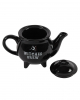 Black Witch Cauldron Teapot 