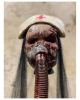 Horror Nurse Maske 