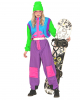 Snowboarder Unisex Kostüm 2-tlg. 