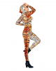 Tiger Jumpsuit mit Animal Print 