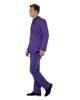Men`s purple suit 