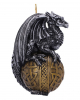 Dragon With Tribals & Pentagram Christmas Ball 10cm 
