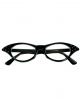 50s Rockabilly Brille mit Strasssteinen 