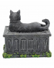 Lucky Guard Cat On Box 