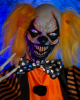 Gnarly Doodle Killer Clown mit Bewegung, Licht & Sound 163cm 