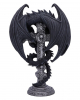 Gothic Guardian Candlestick 26.5cm 