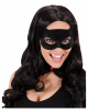 Schwarze Katzenaugen Maske 