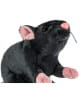 Cuddly Toy Rat 19cm Gray 