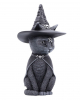 Occult Cat Figure With Witch Hat 30cm 