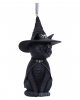 Purrah Witch Cat Christmas Ball 11cm 